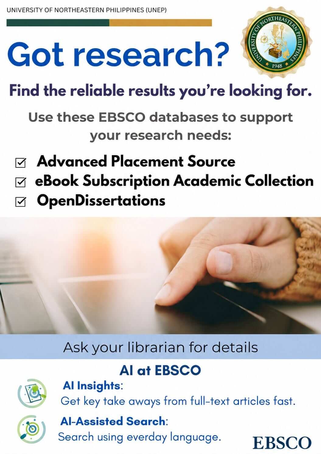 EBSCOhost Access is Now Available!